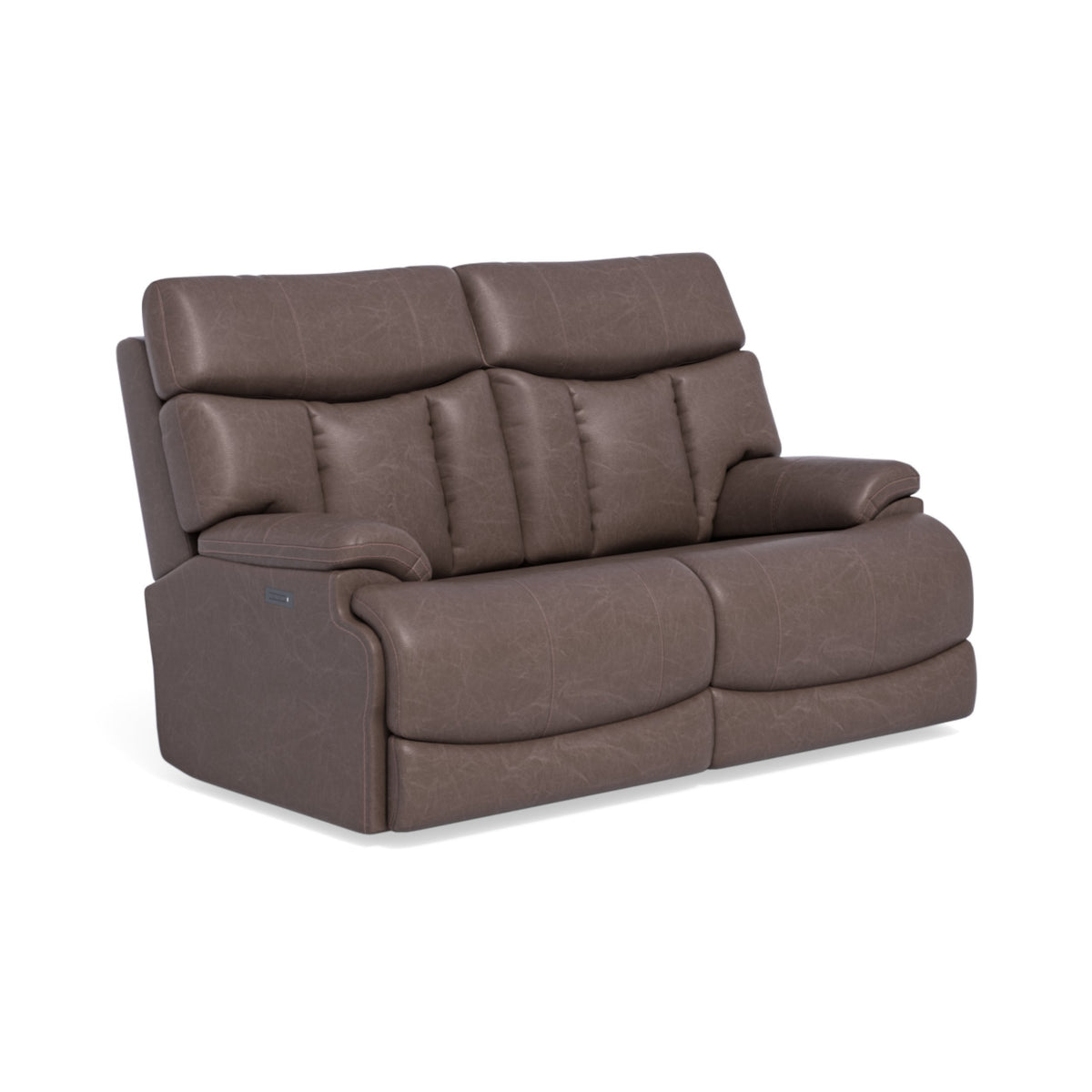 Ashton Power Reclining Loveseat with Power Headrests & Lumbar