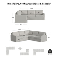 Flex 90225NSEC31301_5-Seat Sect