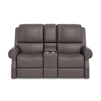 Rylan Power Reclining Loveseat with Console & Power Headrests