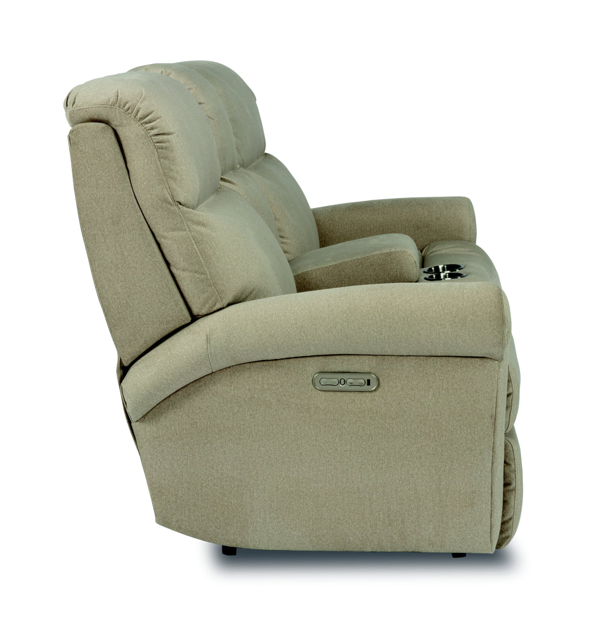 Davis Power Reclining Loveseat with Console & Power Headrests