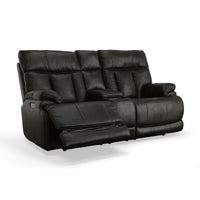 Clive Power Reclining Loveseat with Console & Power Headrests & Lumbar