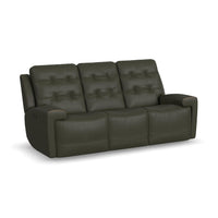 Iris Power Reclining Sofa with Power Headrests