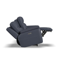 Sawyer Power Reclining Loveseat with Console & Power Headrests & Lumbar