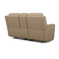 Henry Power Reclining Loveseat with Console & Power Headrests & Lumbar