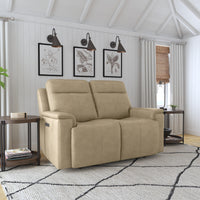 Odell Power Reclining Loveseat with Power Headrests & Lumbar