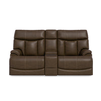 Clive Power Reclining Loveseat with Console & Power Headrests & Lumbar