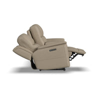 Crew Power Reclining Loveseat with Console & Power Headrests & Lumbar