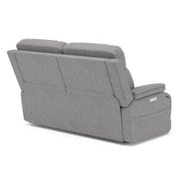 Logan Power Reclining Loveseat with Power Headrests & Lumbar