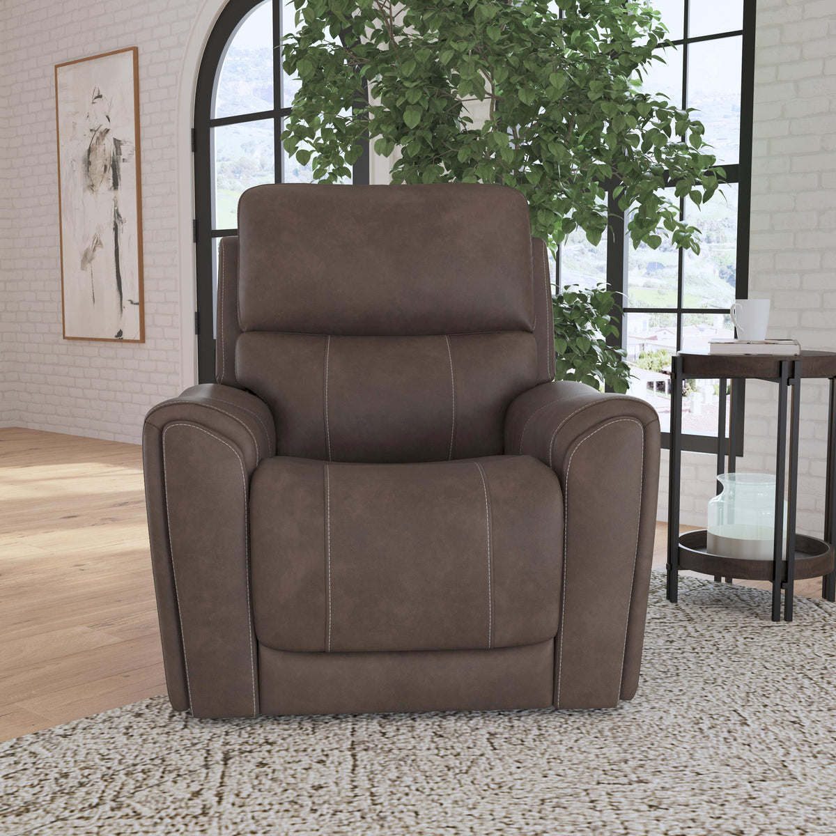 Power Recliner with Power Headrest & Lumbar