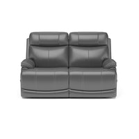 Logan Power Reclining Loveseat with Power Headrests & Lumbar