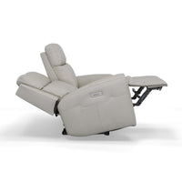 Barnett Power Reclining Loveseat with Power Headrests & Lumbar