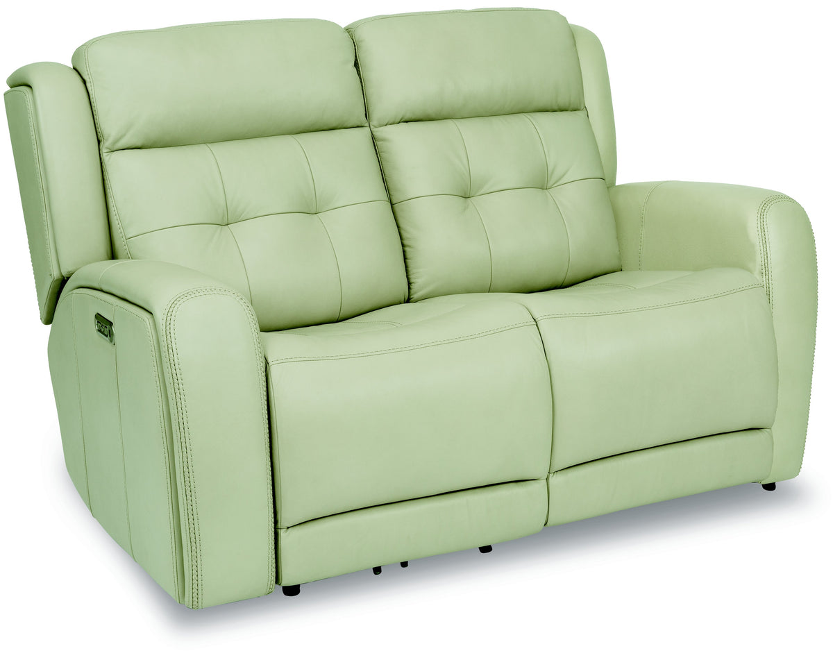 Grant Power Reclining Loveseat with Power Headrests