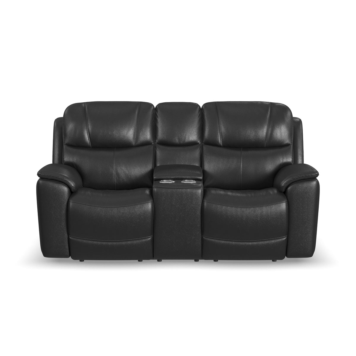 Crew Power Reclining Loveseat with Console & Power Headrests & Lumbar