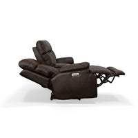 Clive Power Reclining Loveseat with Console & Power Headrests & Lumbar