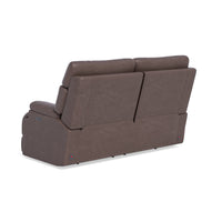 Ashton Power Reclining Loveseat with Power Headrests & Lumbar