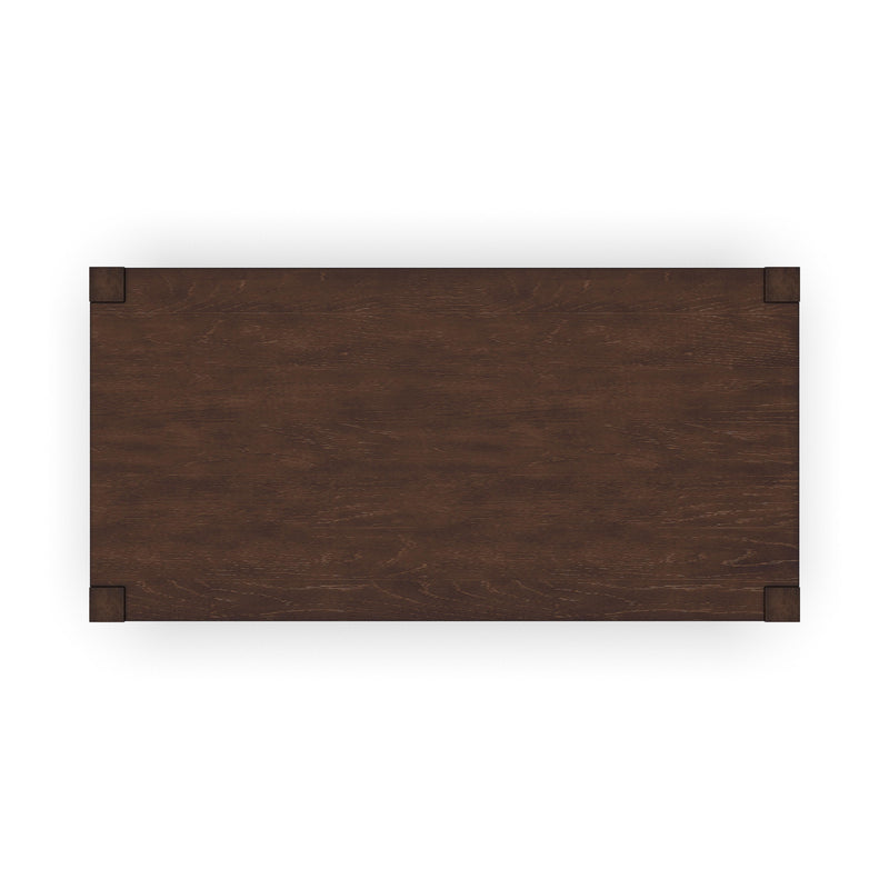 Boulder Rectangular Coffee Table with Casters