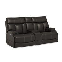 Clive Power Reclining Loveseat with Console & Power Headrests & Lumbar