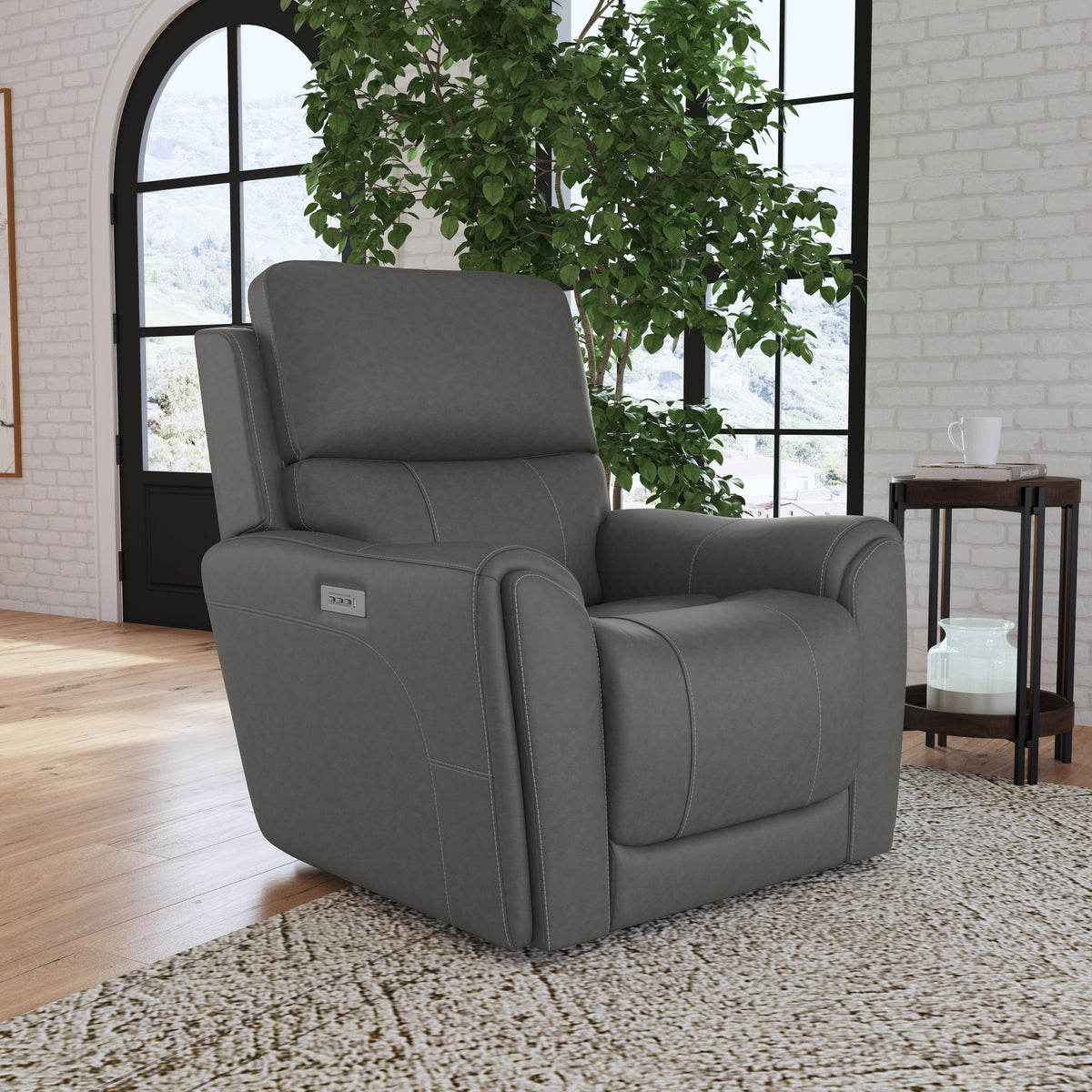 Power Recliner with Power Headrest & Lumbar