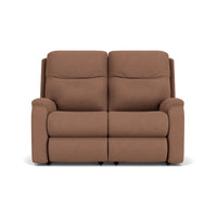 Penn Power Reclining Loveseat with Power Headrests & Lumbar