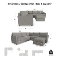 Flex 90225NSEC931302_5-Seat Sect + Otto