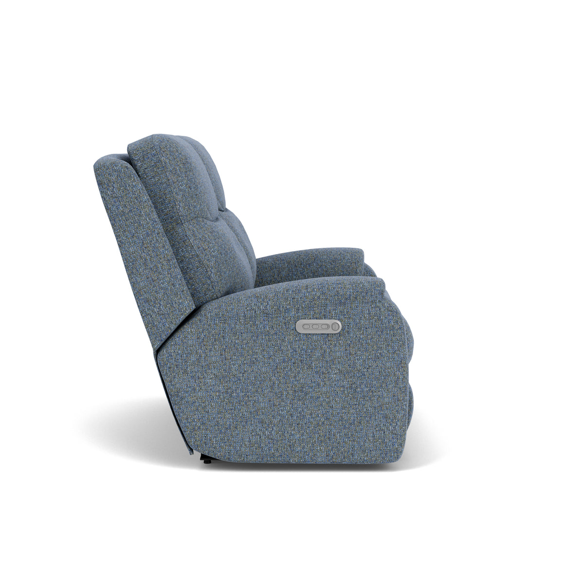 Penn Power Reclining Loveseat with Power Headrests & Lumbar