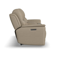 Crew Power Reclining Loveseat with Console & Power Headrests & Lumbar