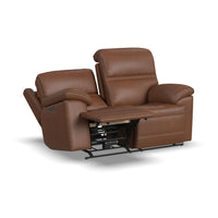 Jackson Power Reclining Loveseat with Power Headrests