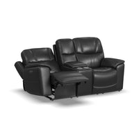 Crew Power Reclining Loveseat with Console & Power Headrests & Lumbar