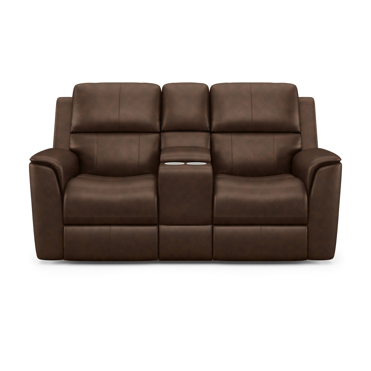 Henry Power Reclining Loveseat with Console & Power Headrests & Lumbar