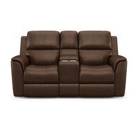 Henry Power Reclining Loveseat with Console & Power Headrests & Lumbar